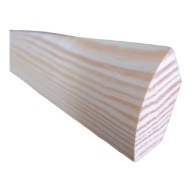 ?wier?wa?ek drewniany wypuk?y sosnowy bezs?czny 25x25 premium